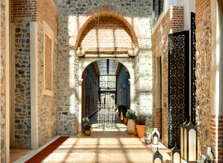 Art curation: where living meets art